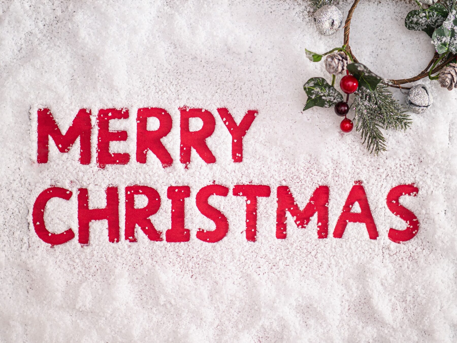Merry Christmas sign